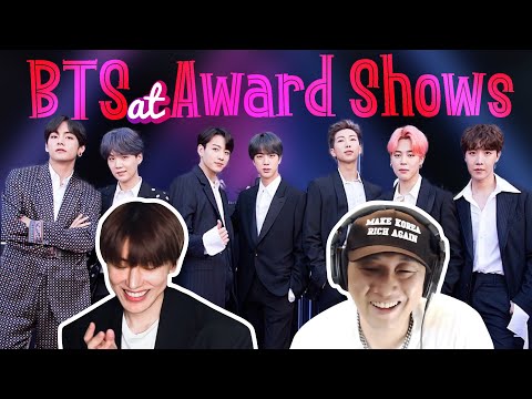 |SUB| Koreans React To  BTS at Award Shows