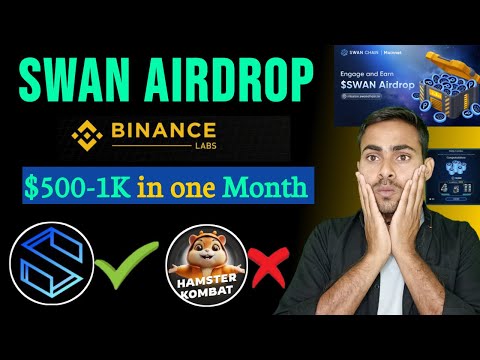 Swan Chain Airdrop Full Process by Binance || Swan Airdrop Details || New Binance Backed Airdrop