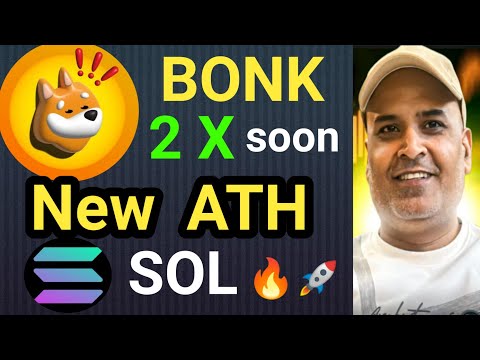 BONK  2X & BONK New All Time High || SOLANA Pump || BTC Bullish || Crazy Crypto Mintoo