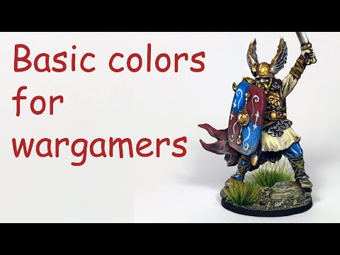 Basic colors for wargamers. ICM paints. Тестую базовий набір фарб для воргеймера