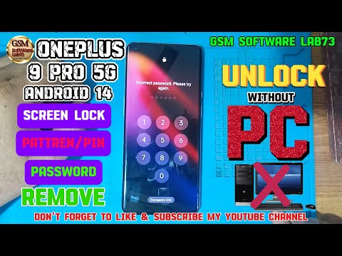 OnePlus 9 Pro 5G Hard Reset Unlock Pattern|Android 14|OnePlus 9 Pro Password Unlock without PC