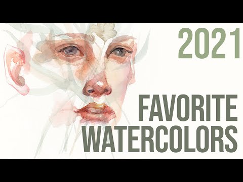 My Favorite Watercolor Brands - 2021