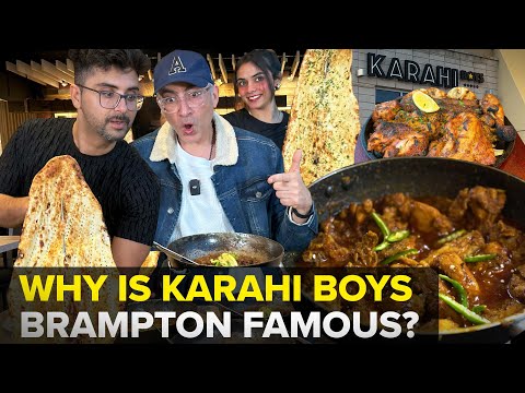 Karahi Boys best Karahi Brampton | Namak Mandi, Potohari Karahi | Halal Food | 🇵🇰 Street Food PK