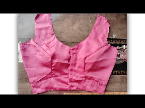 प्रिंसेस कट ब्लाउस बिल्कुल आसान तरीके से/ princesscut belt blouse cuttingandstitching #youtubevideo