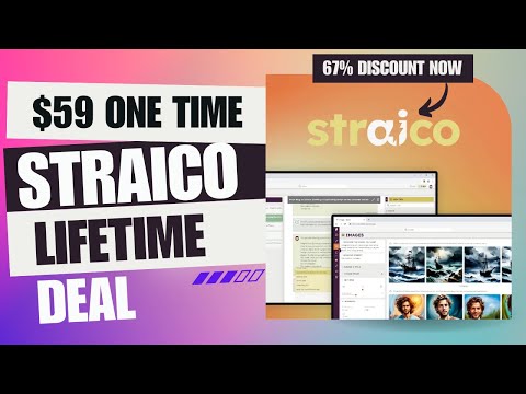 🔰🔺🔰Straico Lifetime Deal | Revolutionize Your Content Game | $59 Lifetime Deal | 67% Now