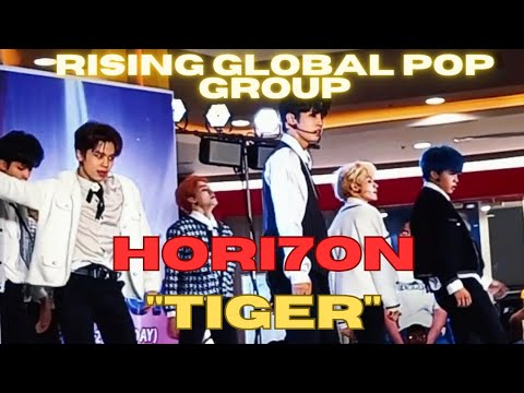 Rising Global Pop Group HORI7ON performed "TIGER" before they debut to Korea #mldentertainment