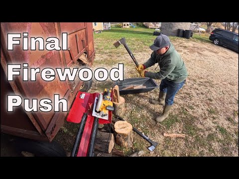 Rain is Coming: Time to Finish Up the Wood Wagon Before Snow Starts Flying