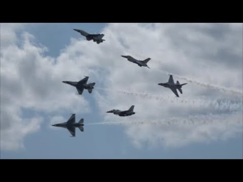 2024 New York Air Show- USAF Thunderbirds Performance