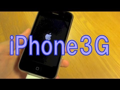 動作ジャンク品iPhone3G開封