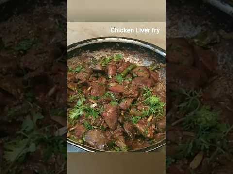 Chicken Liver Fry 🐔🤩#viralfood#chicken#liverfry#yummy