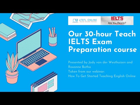 Teach IELTS Exam Preparation Online Course Webinar 20 May 2021