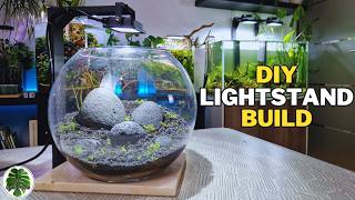 DIY Custom Aquarium Light Stand Build | Step-by-Step Tutorial for Beginners