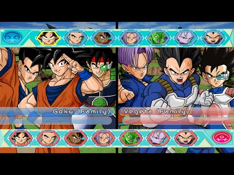 Goku Team Vs Vegeta Team - Dragon Ball Z Budokai Tenkaichi 4 BETA 13