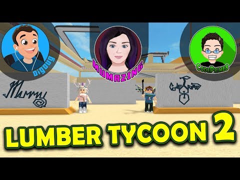 I had to show CodePrime8 and Mumazing the big surprise in Roblox Lumber Tycoon 2!!