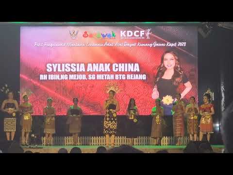 Finalist Kumang 2023 : Sylissia anak China (No 5)