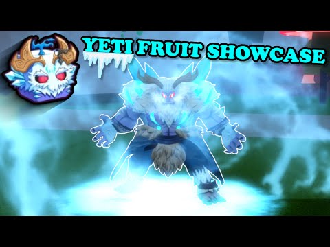 ❄️Yeti Fruit Showcase | Blox Fruits Christmas Update 25❄️