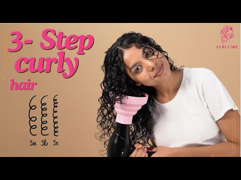 CURLY HAIR: How to wash & style with Curl Care products