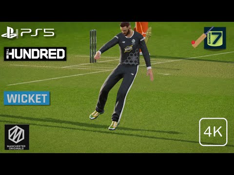 [PS5️⃣]🏏Manchester Originals1️⃣0️⃣0️⃣📍Emirates Old Trafford🔹#Cricket 24🔹4k🔹#Gameplay🔹60FPS🔹