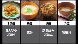 好きな「おふくろの味」ランキング【TOP10】