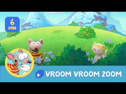 Toopy and Binoo | See Toopy Run! | Vroom Vroom Zoom