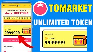 Tomarket Unlimited Toma Token Claim 100% Working Trick | Tomarket Unlimited Token