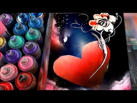 Love and Purity in spray by Spray Art Eden