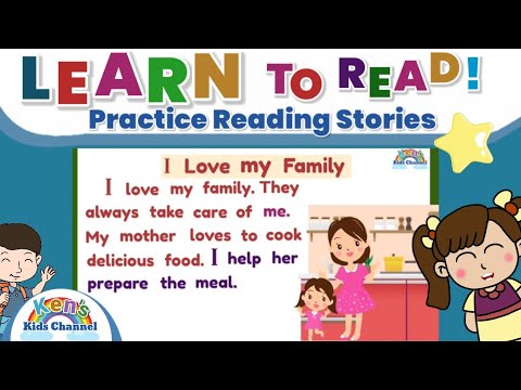 PRACTICE READING A STORY  FOR KIDS | Reading for Kindergarten and Grade 1