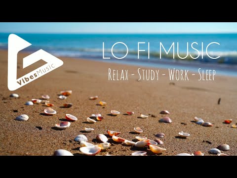 Lofi ambient music (Relax/Study/Work/Sleep) - Beach (4K)