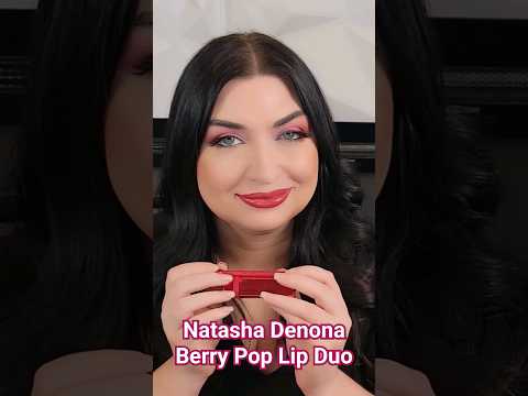 Natasha Denona Berry Pop Lipstick & Liner #valentinesday #lipstick #makeup #newmakeup #natashadenona