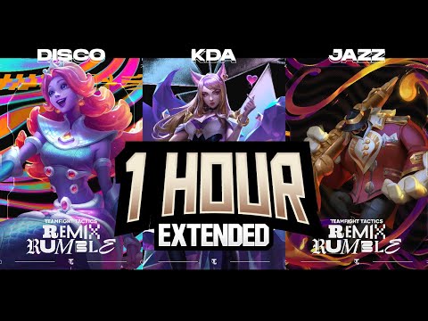 [1 HOUR] TFT Set 10: Remix Rumble - Disco x KDA x Jazz (LATE) | Original Soundtrack