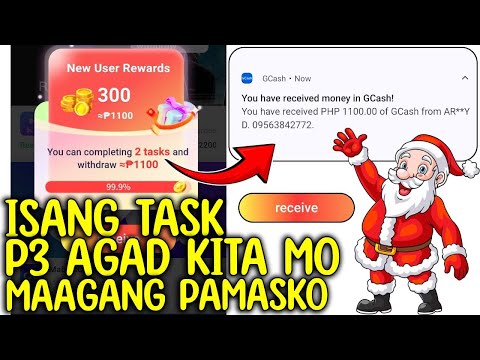 ISANG TASK LANG PWEDE KANA KUMITA NG ₱3 SA APP NATO! FREE EARNINGS DIRECT GCASH PAYOUT MGA PAR