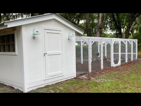 Diy Backyard Chicken Coop Build!!