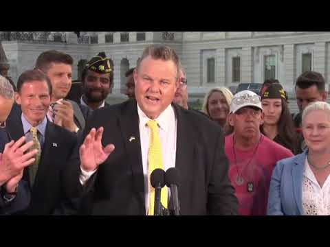 Tester celebrates passage of the PACT Act with veterans and VSOs