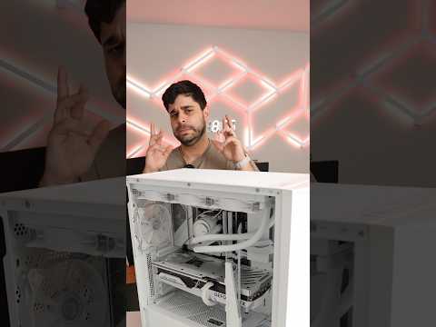 Building an ALL white Gaming PC #pcbuild