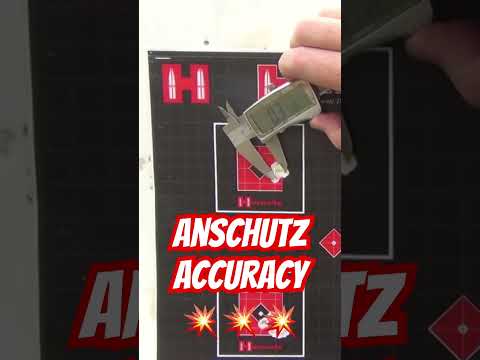 Anschutz 1710 accuracy #ozziereviews #shooting #anschutz #22lr #rifle #firearms #accuracy #gun