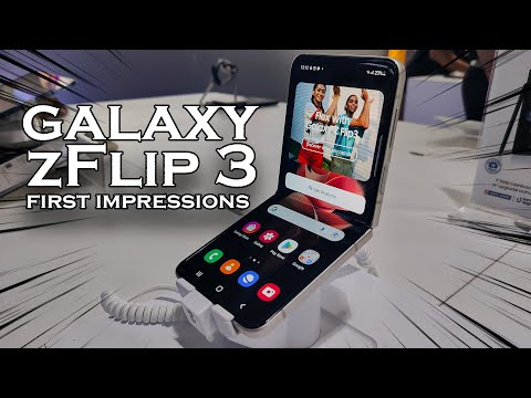 Samsung Galaxy ZFlip 3 Indian Variant Hands On First Impressions