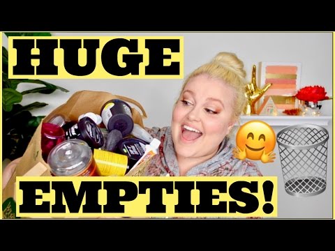 HUGE EMPTIES HAUL!!! 2017 Will I repurchase?!