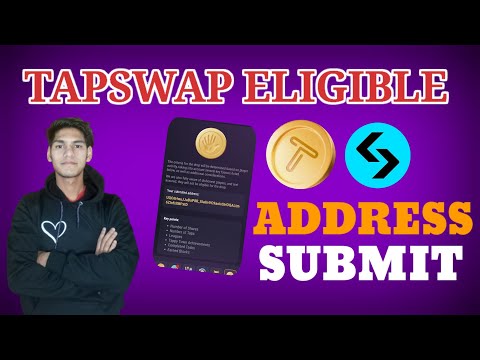 Tapswap Airdrop Eligible Submit Your Withdraw Address Last Chance 28 Nov Listing 😯