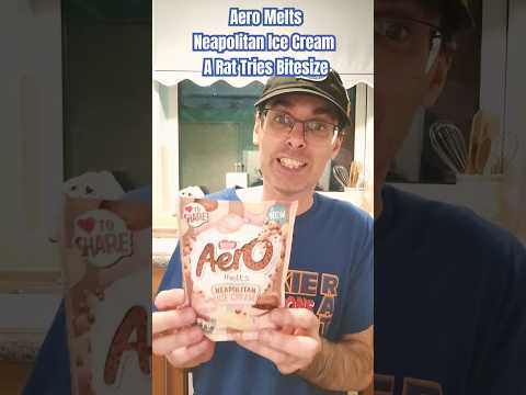 Aero Melts Neapolitan Ice Cream Taste Test #shorts #shortsvideo #food