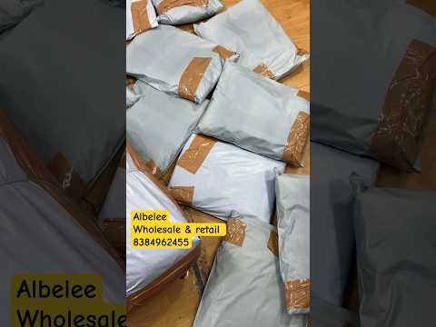 Parcel packing video #viral #fashion #anarkalikurties #cottonfabric #albelee #ytshorts