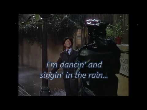 Gene Kelly - Cantando Na Chuva /Singin' In The Rain  (Lyrics On)