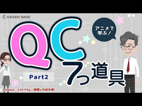 Lesson1：ヒストグラム（概要と作成手順）【アニメで学ぶQC7つ道具～Part2～】