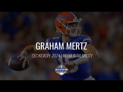 Graham Mertz Media Availability | SEC Kickoff 2024