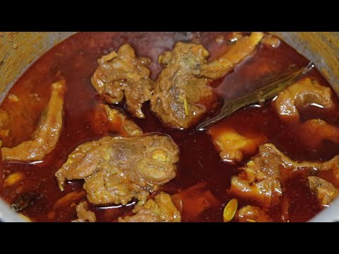 HOW TO MAKE RESTAURANT STYLE MUTTON CURRY AT HOME | MUTTON CURRY IN PRESSURE COOKER