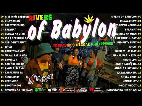 RIVERS OF BABYLON, UHAW - BEST OF TROPAVIBES REGGAE SONGS NEW PLAYLIST 2024💓REGGAE MUSIC TROPAVIBES