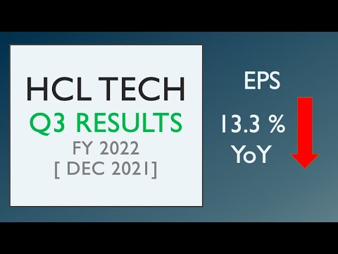 HCLTech Q3 Results 2022 | HCL TECHNOLOGIES Quarterly Results Analysis Q3FY22 Dec2021