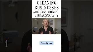 Why You Should Start a CLEANING BUSINESS REASON NUMBER 1 🧽🦠4️⃣💰