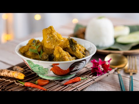 Turmeric Chicken, A Warm &  Nourishing Dish (ENG SUB) 💛 最近雨水多天气冷，与你分享一道暖身滋补的黄姜鸡 [My Lovely Recipes]