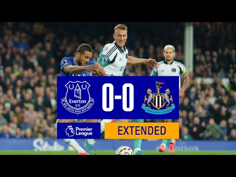 EXTENDED HIGHLIGHTS: EVERTON 0-0 NEWCASTLE