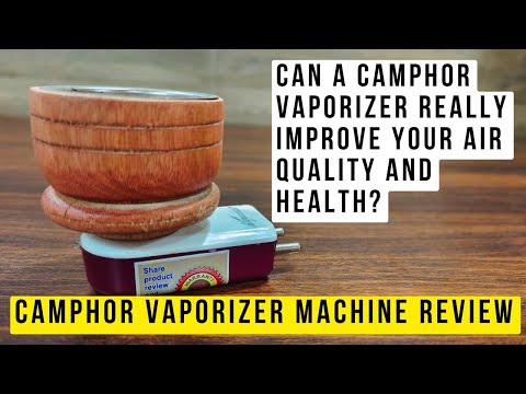 Camphor Vaporizer Benefits & How to Use | Best Camphor Vaporizer Machine Review